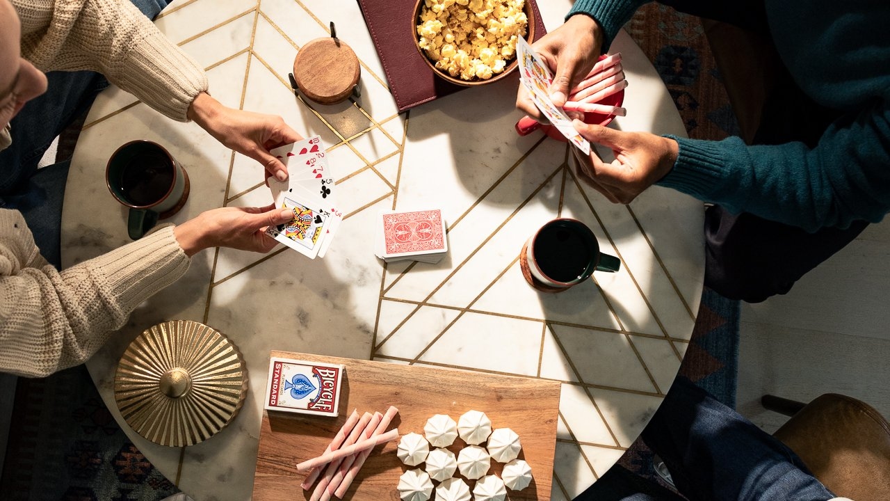 traditions, connect over cards